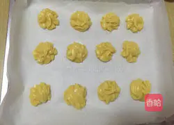 Illustration of how to make coconut milk puffs 10