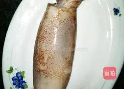 Spicy Squid and Baked Mashed Potatoes Illustration of how to do it 1