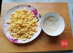 Milk-flavored corn paste recipe 2