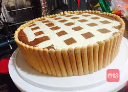 Mahjong Durian Mousse Cake Recipe Illustration 13