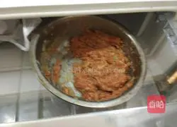 Illustration of braised meatballs 2