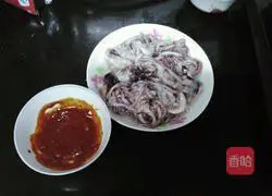 Cumin Squid Head Recipe Illustration 2