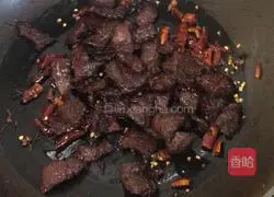 Home version of Spicy Beef Dried Beef Recipe Illustration 12