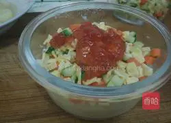 Illustration of how to make fruity mashed potatoes 7