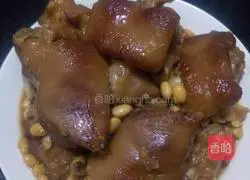 Soybean pig trotters recipe 8