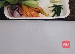 Illustration of braised small seabass 2