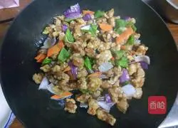 Illustration of how to make braised pork slices 7