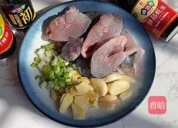 Illustration of braised mackerel 1