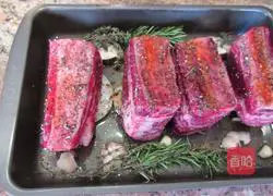 Illustration of slow roasted beef ribs 3