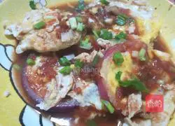 Illustration of how to make sweet and sour poached eggs 12