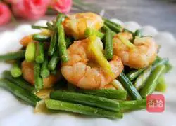 # Northeast# Fried garlic sprouts with shrimps illustration 8