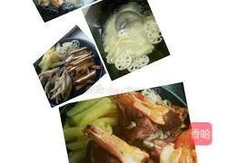 Illustration of how to make Spicy Pot Ribs, Chicken Feet and Shrimp 4