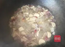 Illustration of how to make curry seafood pasta 4