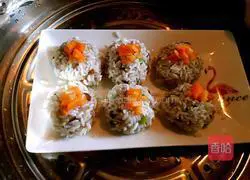 Illustration of how to make glutinous rice balls 7