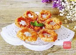 Illustration of how to make squid rings 14