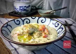 Illustration of how to make cream stew 18