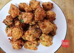 Illustration of how to make chicken and radish meatballs (without blanching) 8