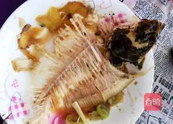 Illustration of how to make steamed golden sole 13