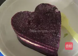 Illustration of how to make simple heart-shaped mousse (for 1 person) 7