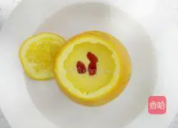 Illustration of how to make sweet orange steamed eggs 5