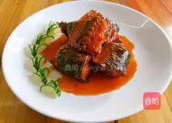 Illustration of how to make canned fish in tomato sauce 7