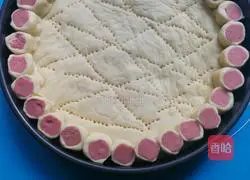 How to make sausage lace bacon pizza 4