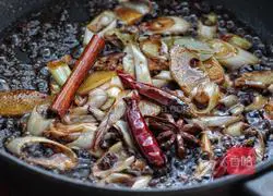 Illustration of braised duck intestines 4