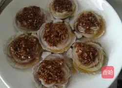 Illustration of how to make garlic vermicelli scallops 6