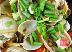 Fried tomatoes and scallops Illustration of how to do it 10