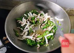 Illustration of how to make shredded squid with pepper 8