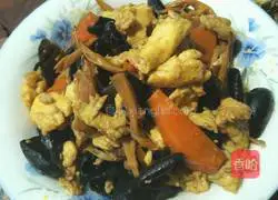 Jinan Mushu Pork Recipe Illustration 1