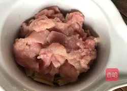 Illustration of making yuba lean meat soup 7