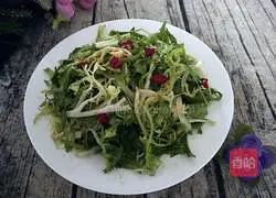 Illustration of how to make cold chrysanthemums 7