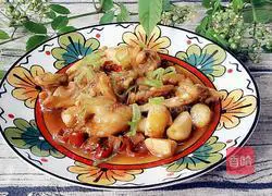 Illustration of how to make fried bullfrog 8