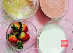 Strawberry mousse😘 Illustration of how to do it 1