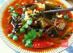 Illustration of how to make boiled eel slices 16