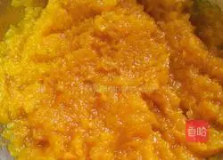 How to make pumpkin balls with sesame seeds in every bite.Illustration 3 of how to make it so simple