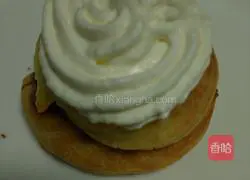 German chocolate puff tart Illustration of practice 13