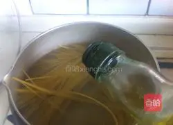 Illustration of how to make seafood pasta 15