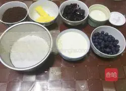 Blueberry mousse cake recipe 1
