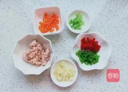 Illustration of how to make steamed winter melon with minced meat 2