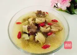 Illustration of how to make sour radish and duck soup 10