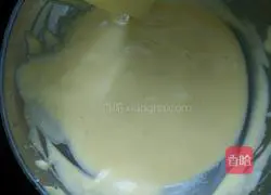 Illustration of how to make cheese cocoa mousse cake 3