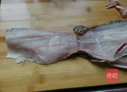 Illustration of how to make squirrel mandarin fish 3