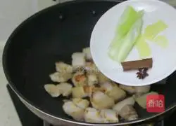 Recipe for braised pork belly with yam Illustration 4