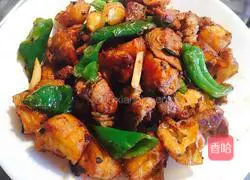 Illustration of how to make fried dough sticks and twice-cooked pork 8