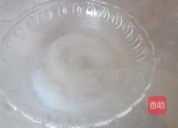 Illustration of how to make stir-fried vermicelli with spinach and eggs 4