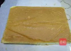 Illustration of how to make cream cake rolls 10