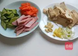 Illustrations of creative northern stir-fried five dishes 6