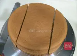 Illustration of how to make car cream cake 1